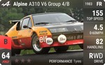 Alpine A310 V6 Group 4/B