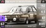 Abarth 131 Mirafiori Evoluzione