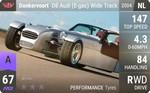 D8 Audi (E-gas) Wide Track