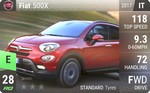 500X