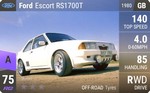 Escort RS1700T
