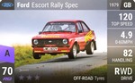Escort Rally Spec