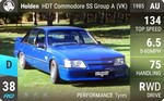 HDT Commodore SS Group A (VK)