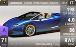 Gallardo LP550-2 Spyder (2nd gen)
