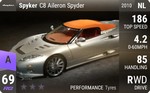 C8 Aileron Spyder