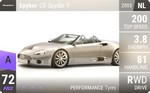 C8 Spyder T