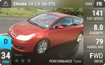 C4 2.0 16v VTS