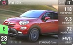 500X