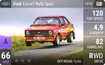 Escort Rally Spec