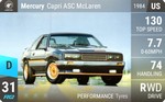 Capri ASC McLaren