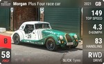 Plus Four race car