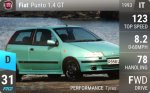 Punto 1.4 GT