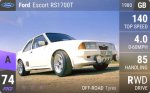 Escort RS1700T