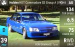 HDT Commodore SS Group A (VK)