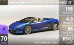 Gallardo LP550-2 Spyder (2nd gen)
