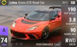 Evora GTE Road Car