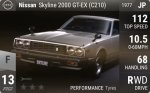 Skyline 2000 GT-EX (C210)