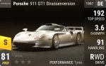 911 GT1 road car