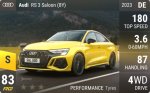 RS 3 Saloon (8Y)