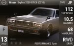 Skyline 2000 GT-EX (C210)