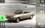 504 Cabriolet Phase II V6