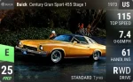 Century Gran Sport 455 Stage 1