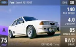 Escort RS1700T