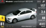 Lancer Evolution X MR FQ-440