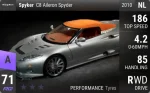 C8 Aileron Spyder