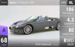 C8 Spyder SWB