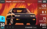 LeBaron GTS Turbo