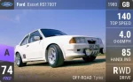 Escort RS1700T