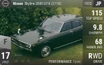 Skyline 2000 GT-X (C110)