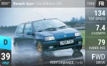 Sport Clio Williams 16V