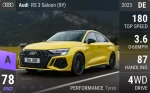 RS 3 Saloon (8Y)