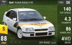 Opel Kadett Rallye E-4S