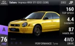 Impreza WRX STI S202 (GDB)