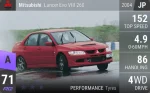 Lancer Evo VIII 260