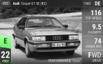 Coupe GT 5E (B2)