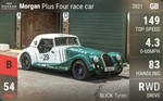 Plus Four race car
