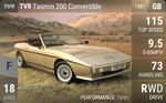 Tasmin 200 Convertible