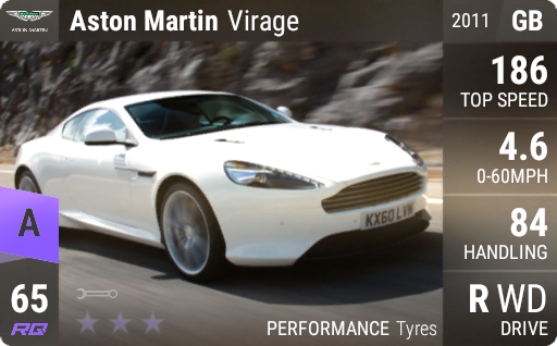 a65 Aston Martin Virage 2011