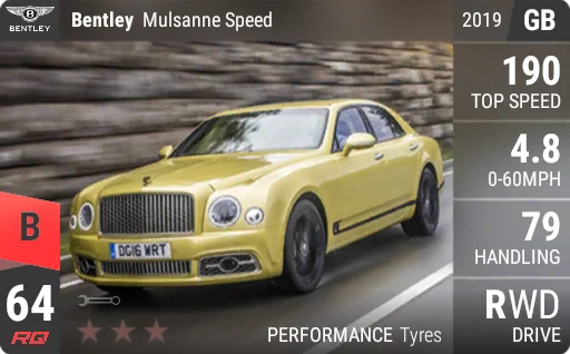 [b64] Bentley Mulsanne Speed 2019