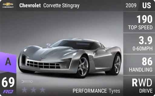 [a69] Chevrolet Corvette Stingray 2009