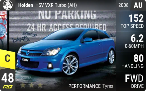 [c48] Holden HSV VXR Turbo (AH) 2008