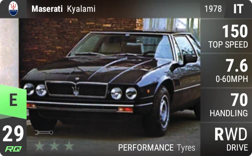 [e29] Maserati Kyalami 1978