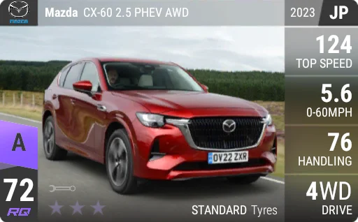 [a72] Mazda CX-60 2.5 PHEV AWD 2023