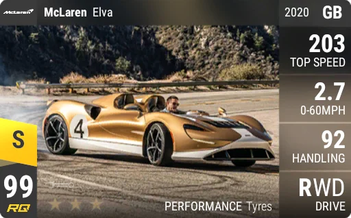[s99] McLaren Elva 2020