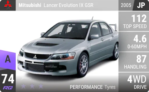 [a74] Mitsubishi Lancer Evolution IX GSR 2005