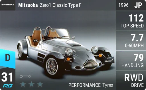 Mitsuoka Zero1 Classic Type F